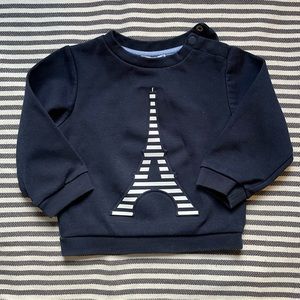 Jacadi Eiffel Tower Sweatshirt